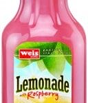 bottle of raspberry lemonade