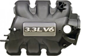 A Whitlam Label featured on a Engine motor intake manifold providing information to the customer