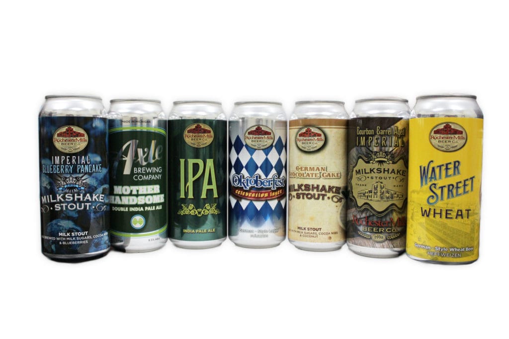 Beer Can Label