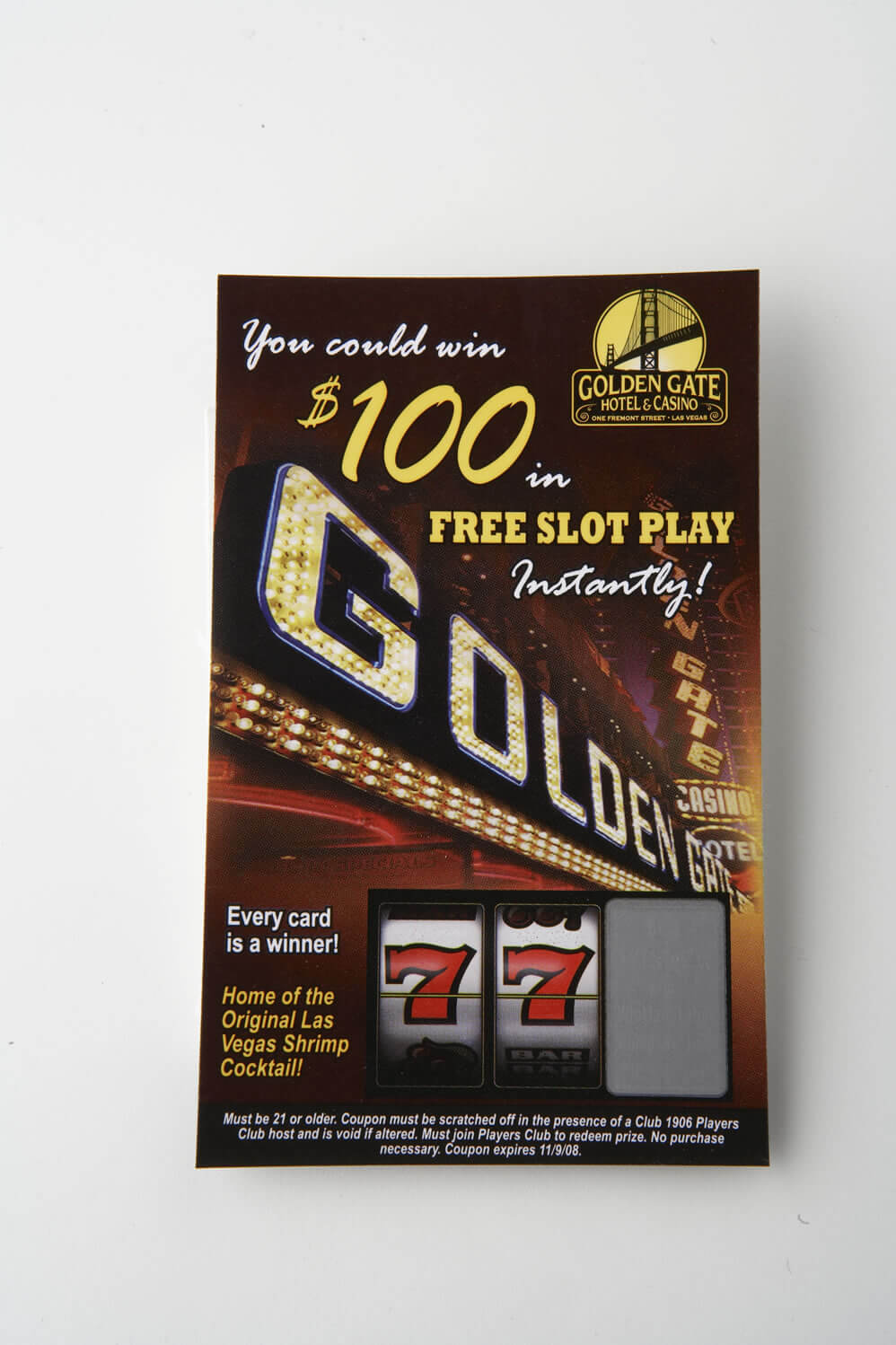 Scratch Game