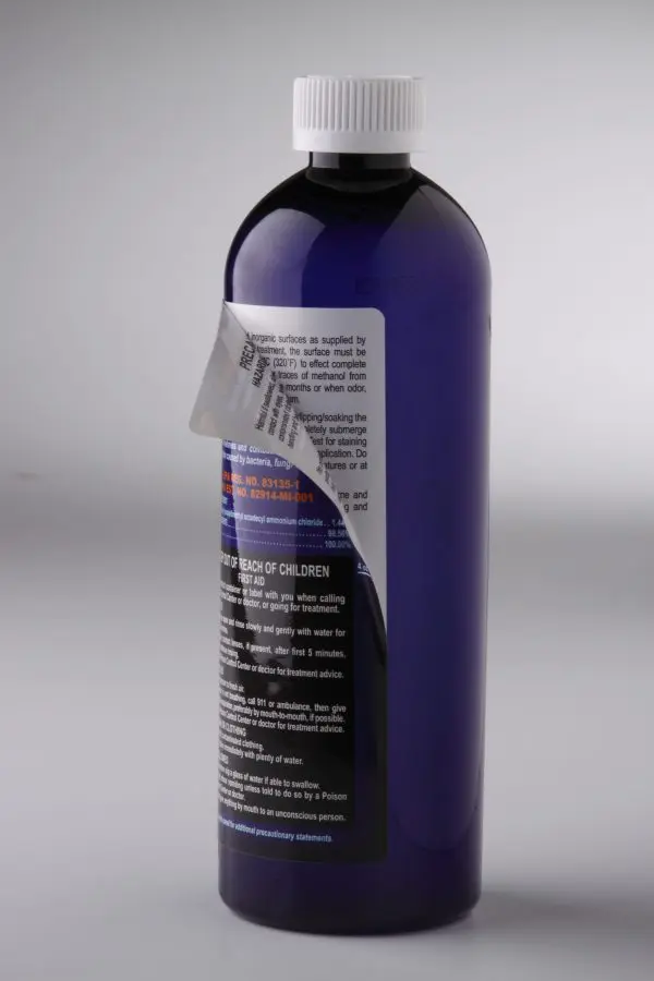 double fold label
