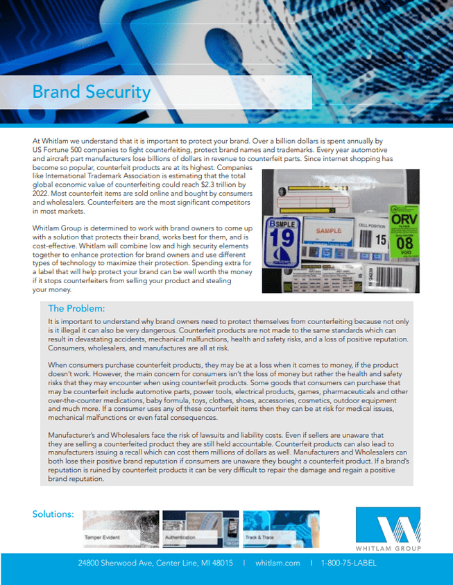 Brand Security