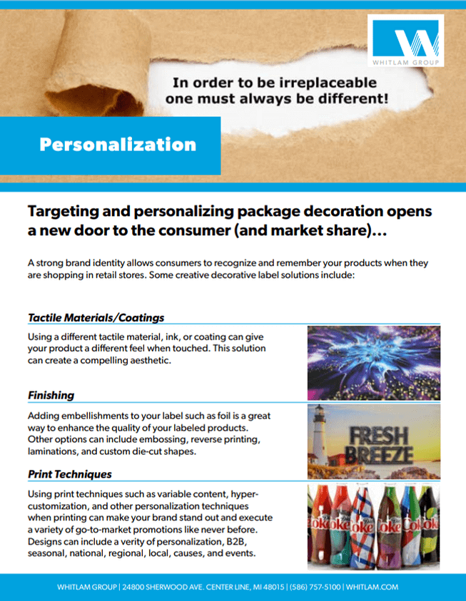 Personalization