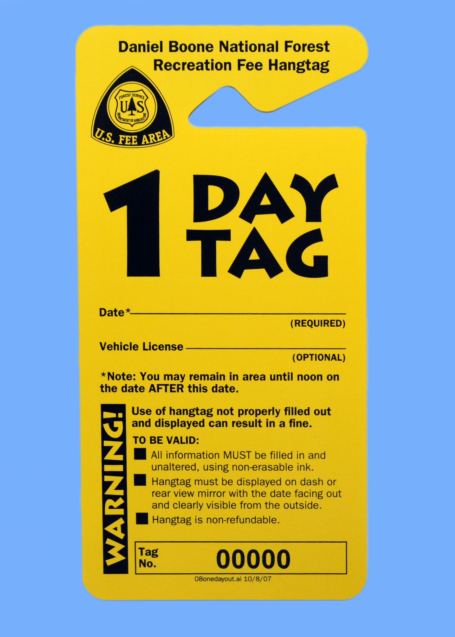 1 day tag