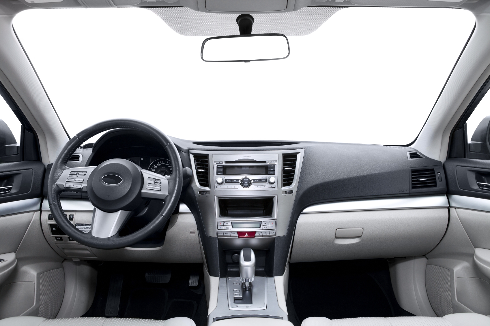 Interior of vehicle