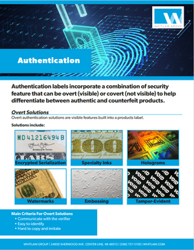White Paper Authentication Sales